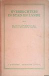 Cleveringa, R.P. - Overrechters in stad en lande