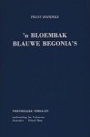 F. Boddeke - 'n Bloembak blauwe begonia's