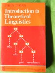 Lyons, John - Introduction to theoretical linguistics