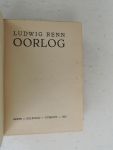RENN Ludwig , Geautoris. vertaling door Arthur Muller Lehning - Oorlog