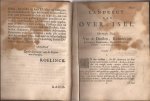  - Landregt van Over-isel. Landrechten van Over-Yssel, met de nadere reglementen, resolutien en ampliatien, mitsgaders de hofrechten. Door Ordre van de Ed: Mog: Heeren Staten van gemelte Provincie daar by gedrukt