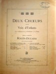 Roger-Ducasse, J.J.A.: - Deux choeurs pour voix d`enfants avec accompagnement d`orchestre ou de piano. II. Le joli jeu de Furet