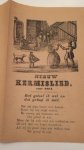 [Kermislied liedtekst/Song] - Nieuw Kermislied voor 1894: Dat geloof ik wel en dat geloof ik niet. 1 sheet with 8 pages. Amsterdam E.P.A. van de Geer, Egelantierstraat 17.