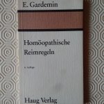 Gardemin, E. - Homöopatische Reimregeln