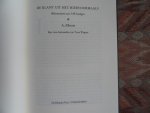 Alberts, A. - De klant uit het hiervoormaals.- Belevenissen van P.W. Iwolgin. [ Genummerd ex. 34 / 50 ]. - Met twee originele en gesigneerde linosneden door Toon Wegner.