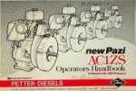 Petter Diesels - New Pazi AC1ZS Operators handbook Petter Diesels - New Pazi AC1ZS Operators handbook