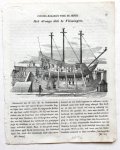  - ‘Hollandsche Penning-magazijn voor de jeugd’: Het drooge-dok te Vlissingen (dry-dock/ droogdok Vlissingen) 1840.