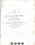  - Het Boek der Psalmen, nevens de Gezangen bij de Hervormde Kerk van Nederland