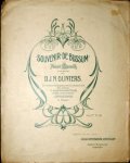 Gunters, D.J.N.: - Souvenir de Bussum. Feestmarsch. Piano 2ms