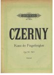 Ruthardt, Adolf - Carl Czerny - Kunst der Fingerfertigkeit Opus 740 Heft 1