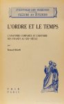BALAN, B. - L'ordre et les temps. L'anatomie comparée et l'histoire des vivants au XIXe siècle.