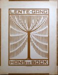Bock, Hans de: - Lente-gang op. 2 [voor piano]