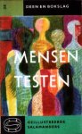 Bokslag, J.G.H. / Deen, L. e.a. - Mensen testen
