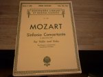 Mozart. W.A. (1756 – 1791) - Sinfonia Concertante für Violine, Viola und Orchester K. 320d; Transcribed for the piano