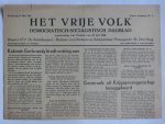  - Het Vrije Volk, Democratisch-Socialistisch Dagblad, Den Haag