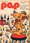 Diverse tekenaars - PEP 1971 nr. 34, stripweekblad, 14/20 augustus 1971 met o.a. DIVERSE STRIPS (ASTERIX/RAVIAN/BLUEBERRY/RIK RINGERS/LUCKY LUKE)/CCC INC. (2 p.)/NICO RIJNDERS (FC BRUGGE, 2 p.)/ENGELBERT (COVER TEKENING), goede staat