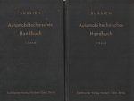 Bussien, Richard - Bussien Automobiltechnisches Handbuch. Zwei banden