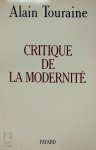 Alain Touraine 37480 - Critique de la modernité