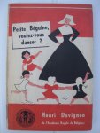 Davignon, Henri - Petite Béguine, voulez-vous danser? et autres chansons.