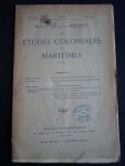  - Bulletin de la Societe des Etudes Coloniales et Maritimes