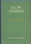 Staring, A.C.W. - Verzamelde gedichten.