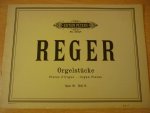 Reger; Max - Orgelstucke  Opus 80; Helft II