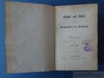 Hitze, Franz. - Kapital und Arbeit und die Reorganisation der Gesellschaft