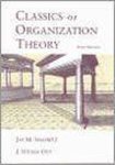 J.Steven Ott - Classics of Organization Theory