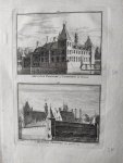 Spilman, H.;  A. de Haan - 't Huis Oud Teilingen of Lokhorst bij Warmond, 't Huis oud Teilingen van agteren(1740)
