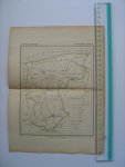 - Oudtijds grensgekleurde lithografie van Gemeente EENRUM, Groningen 1867 - Oudtijds grensgekleurde lithografie van Gemeente EENRUM, Groningen 1867
