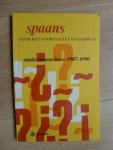  - Spaans eindexamens havo 1987-1990
