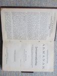 Gosler, W. - NEDERLANDSCHE ALMANAK VAN LEVENSVERZEKERING
