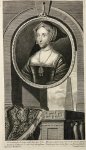 Cornelis Vermeulen (c. 1644-c. 1708/1709), after Adriaen van der Werff (1659-1722) - Antique portrait print | Jane Seymour (Third wife of Henry VIII) by Vermeulen, published 1697, 1 p.