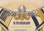 SCHURER, Fedde - Freedom. In Memoriam President Roosevelt. (Rijmprent). SCHURER, Fedde - Freedom. In Memoriam President Roosevelt. (Rijmprent).