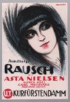 R.L. Leonard - (POSTER - AFFICHE) FILM : Rausch mit Asta Nielsen - Alfred Abel, Carl Meinhard - Regie: Ernst Lubitch