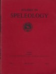  - Studies in Speleology