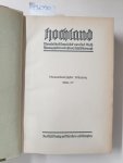 Muth, Carl und Franz Josef Schöningh (Hrsg.): - Hochland : Monatsschrift : 49. Jahrgang : 1956/57 :