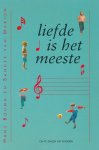 SANDER VAN MARION - LIEFDE IS HET MEESTE