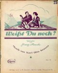 Krause, Karl Otto: - Weißt du noch? Worte von Franz Rauch