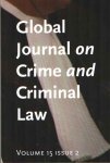  - Global Journal on Crime and Criminal Law. Volume 15 issue 2