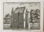 Spilman, Hendricus (1721-1784) after Pronk, Cornelis (1691-1759) - 't Huis Appelenburg in de Nederbetuw. 1732.
