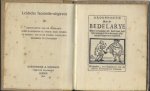 N.N. - Ordonnantie van de Bedelarye. Waer in begrepen is/ hoese haer hebben te dragen/ die in de voorsz. faculteyt begeeren te studeeren
