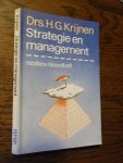 Krijnen, Drs. H.G. - strategie en management