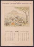 n.n - Kalender - Vereeniging van Nederlandsche wijnhandelaars 1940 Ill Fabres