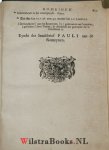 Clark, Samuel - Annotatien over 't N. Testament Onzes Heeren en Zaligmakers Jesu Christi, Met een Verklaaring van alle de zwaare spreekwyzen, en Woorden, met de gelijkluydende Schriftuurtexten, beyde in stoffe en in woorden. Waar by gevoegt is De Harmonie der...