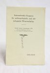  - Zeldzaam - Internationaler Kongress für anthropologische und ethnologische Wissenschaften, Zweite Session, Kopenhagen. Drittes Zirkular. 1938
