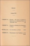 N/A. - TIJDSCHRIFT VOOR GESCHIEDENIS EN FOLKLORE.  22e jaargang  55-204 blz   afl 3-4