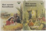 Frank Perry met illustraties van John Haysom - Het eerste kerstfeest  Twee boekjes