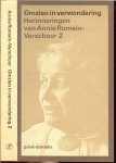 Annie Romein-Verschoor 71326 - Omzien in verwondering herinneringen deel 2