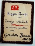 Burssens Gaston - 12 Nigger-songs